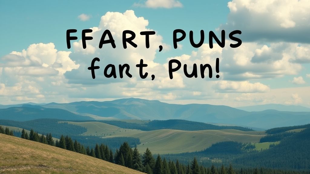 Hilarious Fart Puns That Don’t Stink (Much)