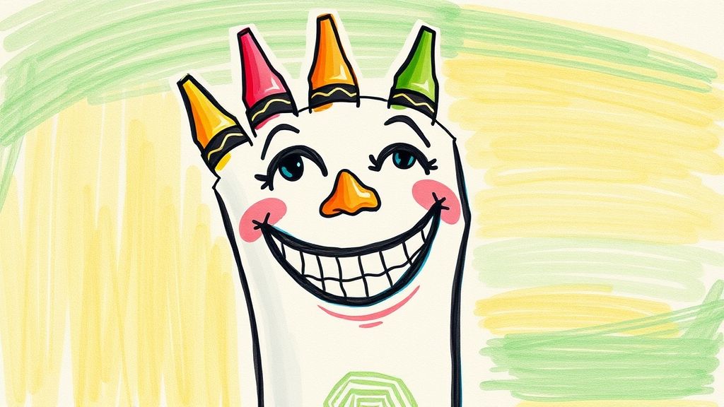 Draw Some Laughs with These Hilarious Crayon Puns
